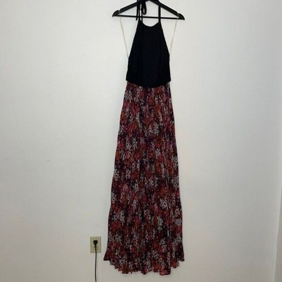 Fame and Partners Halter Halter Maxi Dress Womens Size 2 - Picture 3 of 12